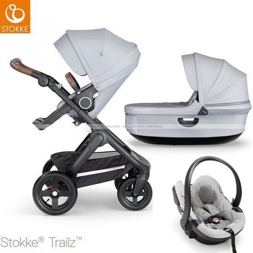 Passeggino stokke trailz - trailz, trio
